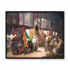 George Benjamin Luks Allen Street 50×40 w RAMIE