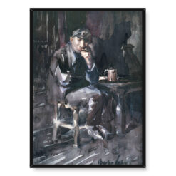 George Benjamin Luks David Parrish Wnętrze tawerny 50×70