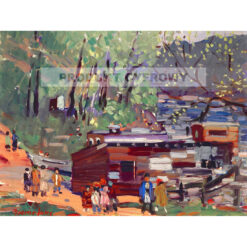 George Benjamin Luks Górny Manhattan — produkt cyfrowy do pobrania