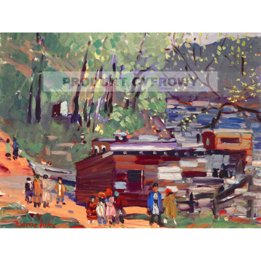 George Benjamin Luks Górny Manhattan — produkt cyfrowy do pobrania