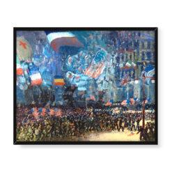 George Benjamin Luks Noc rozejmu 50×40