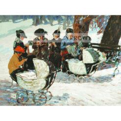George Benjamin Luks Robótki na drutach dla żołnierzy — produkt cyfrowy do pobrania