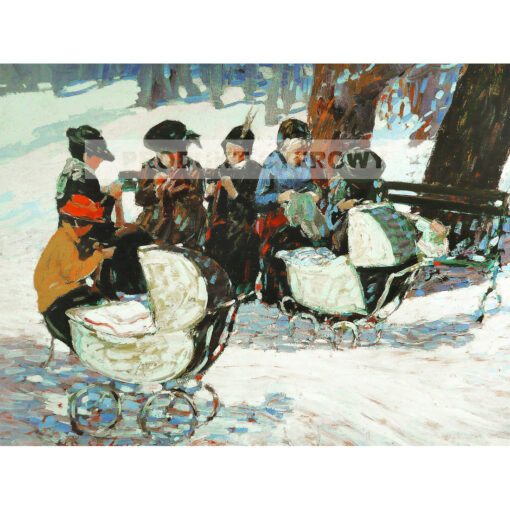 George Benjamin Luks Robótki na drutach dla żołnierzy — produkt cyfrowy do pobrania