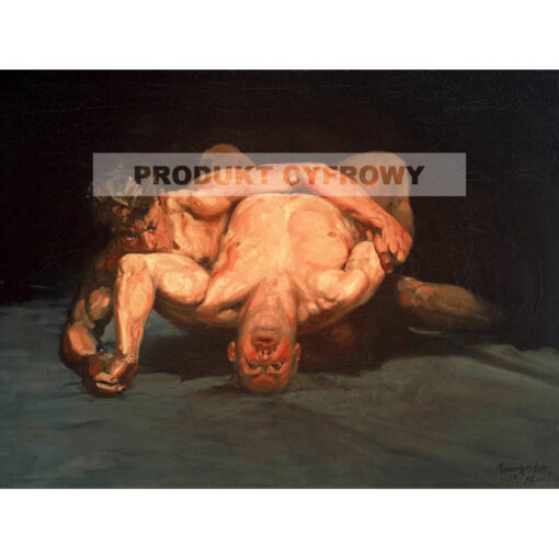 George Benjamin Luks Zapaśnicy — produkt cyfrowy do pobrania