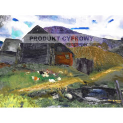 George Wesley Bellows Stara stodoła Cienista dolina — produkt cyfrowy do pobrania