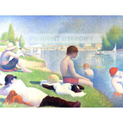 Georges Seurat Baigneurs a Asnieres — produkt cyfrowy do pobrania