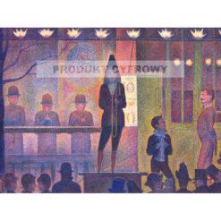 Georges Seurat pokaz cyrkowy — produkt cyfrowy do pobrania