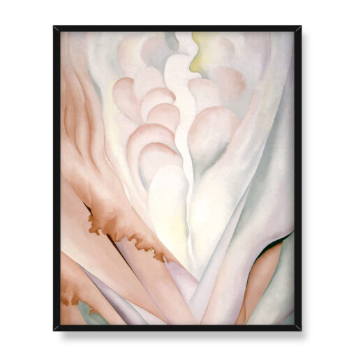 Georgia OKeeffe Abstrakcja kwiatowa 40x50