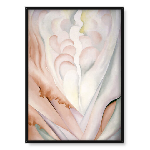Georgia OKeeffe Abstrakcja kwiatowa 50x70