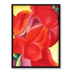 Georgia O’Keeffe Red Canna 30×40