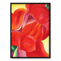 Georgia OKeeffe Red Canna 50×70