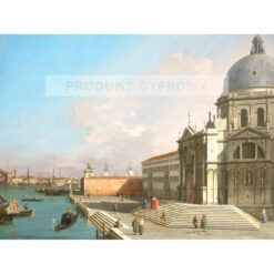 Giovanni Antonio Canal Wenecja Widok Canal Grande — produkt cyfrowy do pobrania