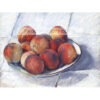 Gustave Caillebotte Brzoskwinie na talerzu Lassiette de peches — produkt cyfrowy do pobrania