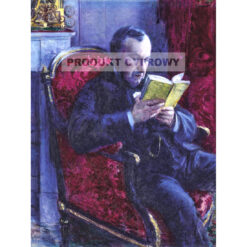 Gustave Caillebotte Eugene Daufresne Lisant — produkt cyfrowy do pobrania