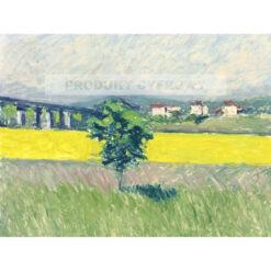 Gustave Caillebotte Most w Argenteuil — produkt cyfrowy do pobrania