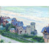 Gustave Caillebotte Trouville plaża i wille — produkt cyfrowy do pobrania