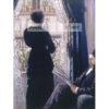 Gustave Caillebotte wnętrze kobieta przy oknie Interieur femme a la fenetre — produkt cyfrowy do pobrania
