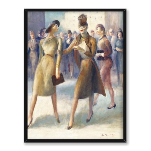 Guy Pene du Bois 42nd Street 30x40