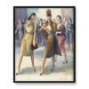 Guy Pene du Bois 42nd Street 40×50
