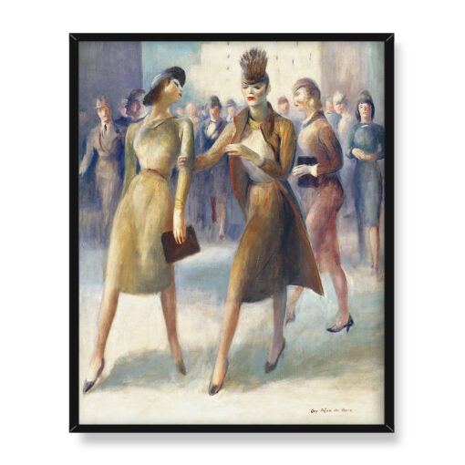 Guy Pene du Bois 42nd Street 40x50