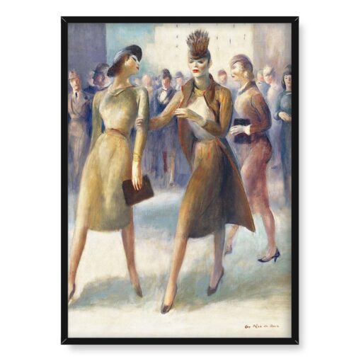 Guy Pene du Bois 42nd Street 50x70