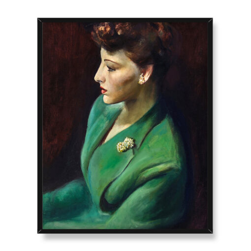 Guy Pene du Bois Diane 40x50