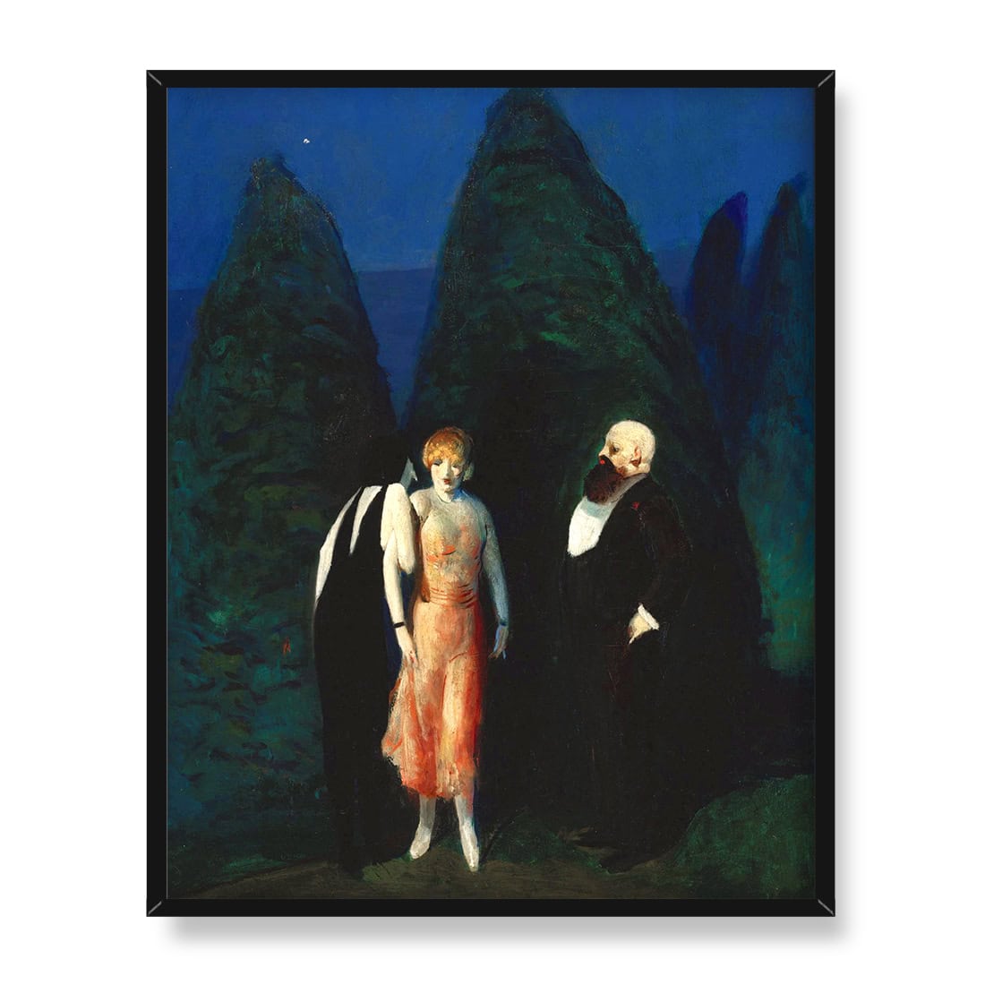 Guy Pene du Bois Gołąb garłacz 40x50