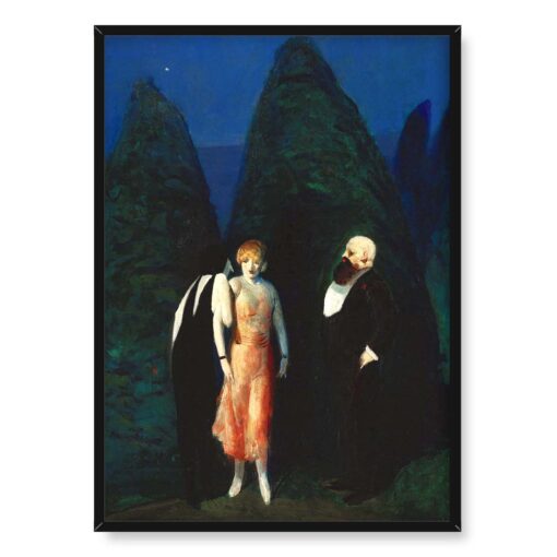 Guy Pene du Bois Gołąb garłacz 50x70