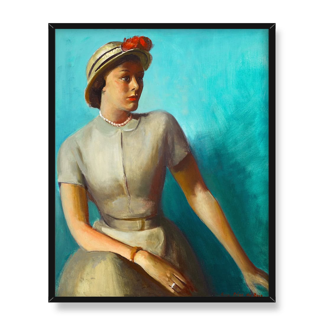 Guy Pene du Bois Jane 40x50