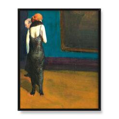 Guy Pene du Bois Juliana Force w Whitney Studio Club 40×50