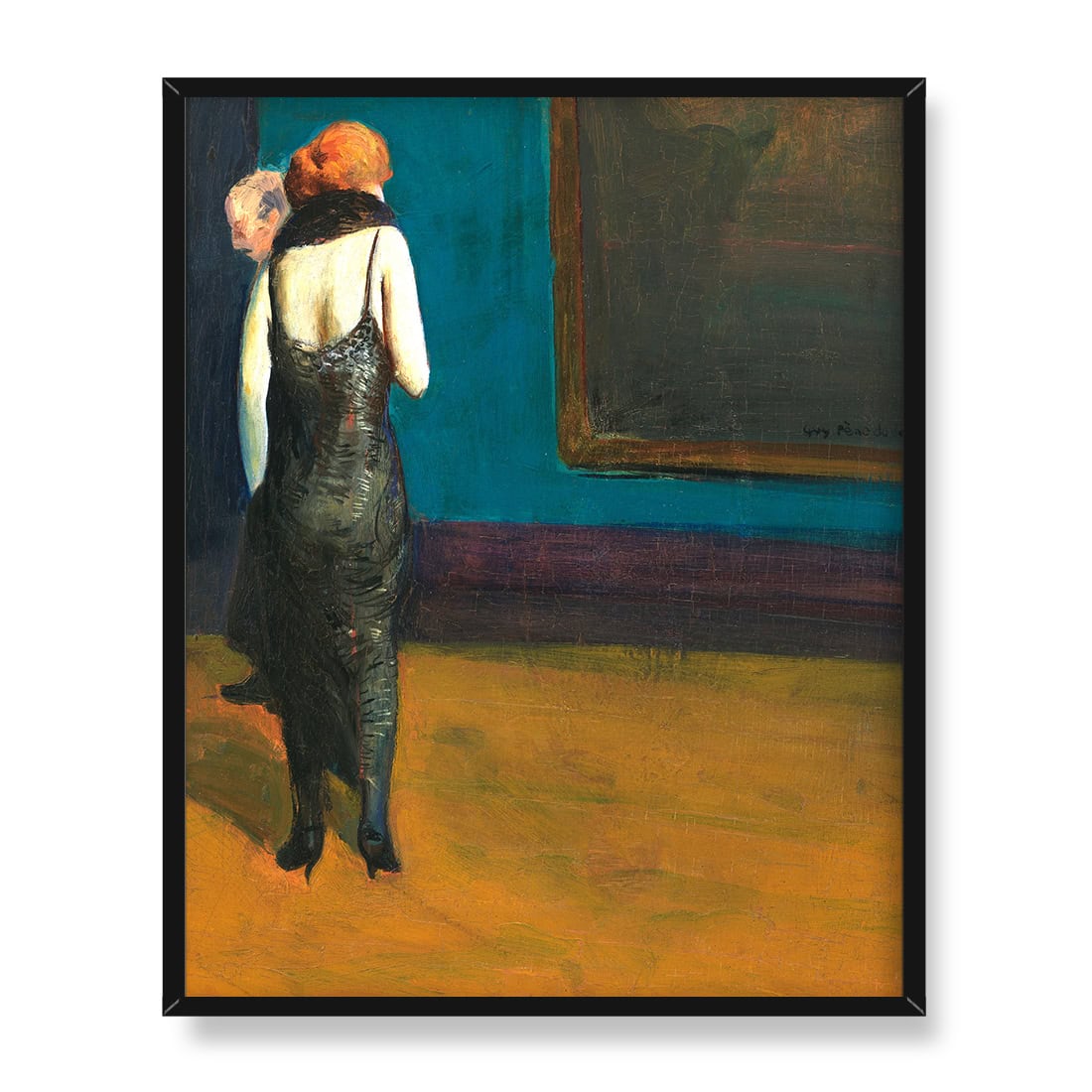 Guy Pene du Bois Juliana Force w Whitney Studio Club 40x50