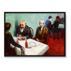 Guy Pene du Bois Kolacje 70×50