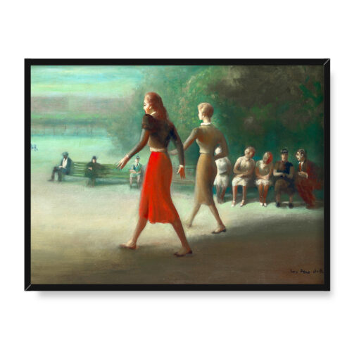 Guy Pene du Bois Matki 40x30 w RAMIE