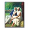 Guy Pene du Bois Niedzielni spacerowicze 30×40