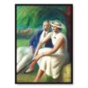 Guy Pene du Bois Niedzielni spacerowicze 50×70