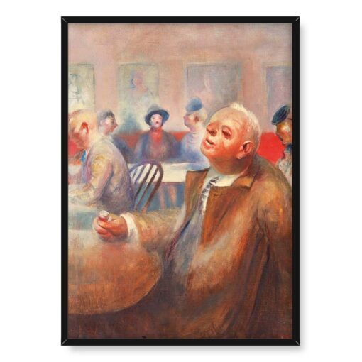 Guy Pene du Bois Profesjonalny myśliciel 50x70