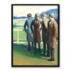 Guy Pene du Bois Tor Longchamps 30×40 w RAMIE