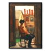 Guy Pene du Bois Virginia w progu 50×70