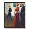 Guy Pene du Bois Wycena 40×50 w RAMIE
