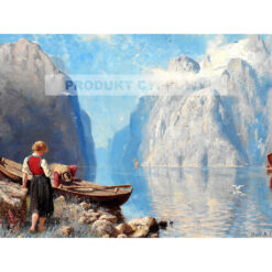 Hans Andreas Dahl Krajobzaz Fiordy — produkt cyfrowy do pobrania