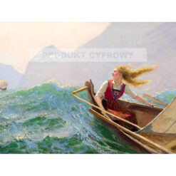 Hans Dahl Żeglując po fiordzie — produkt cyfrowy do pobrania