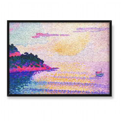 Henri Edmond Cross Zachód słońca nad morzem 70×50