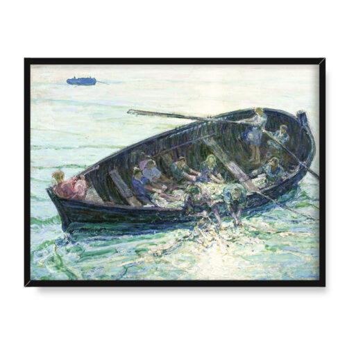 Henry Ossawa Tanner Cudowny połów ryb 40x30 w RAMIE