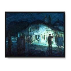 Henry Ossawa Tanner Intersection of Roads at Neufchateau 40×30