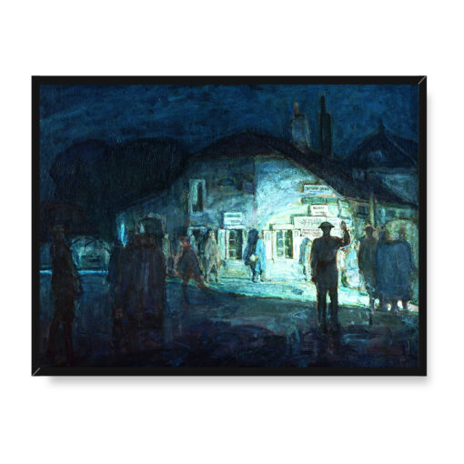 Henry Ossawa Tanner Intersection of Roads at Neufchateau 40x30