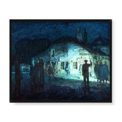 Henry Ossawa Tanner Intersection of Roads at Neufchateau 50×40