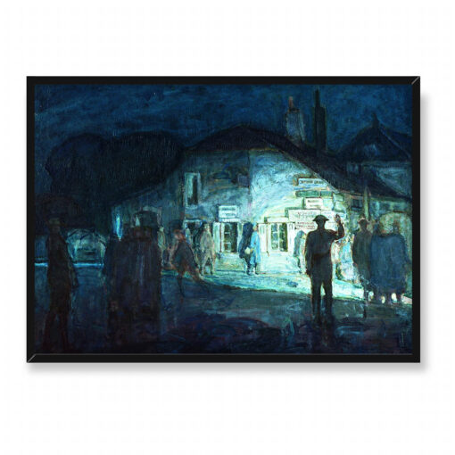 Henry Ossawa Tanner Intersection of Roads at Neufchateau 70x50