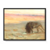 Henry Ossawa Tanner Pijący lew 40×30 w RAMIE
