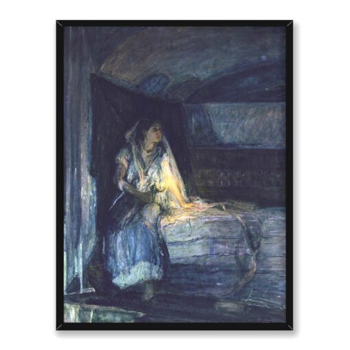 Henry Ossawa Tanner Święta Maria 30x40 w RAMIE