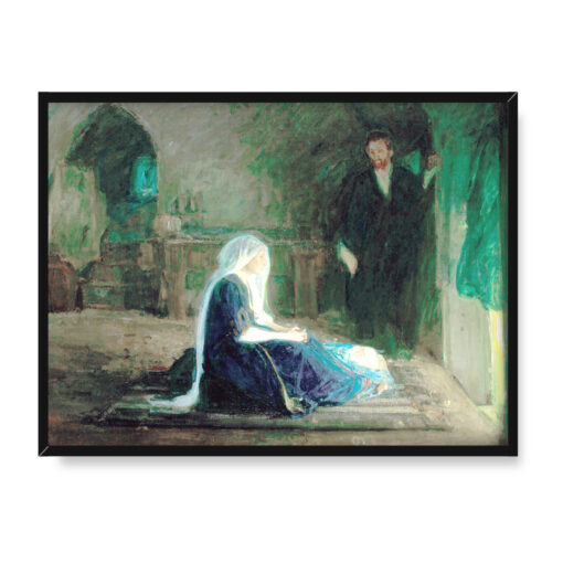 Henry Ossawa Tanner Święta Rodzina 40x30 w RAMIE